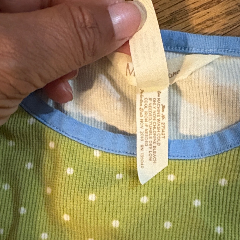 *Matilda Jane Green Polka Dot Tank Top - Picture 3 of 7